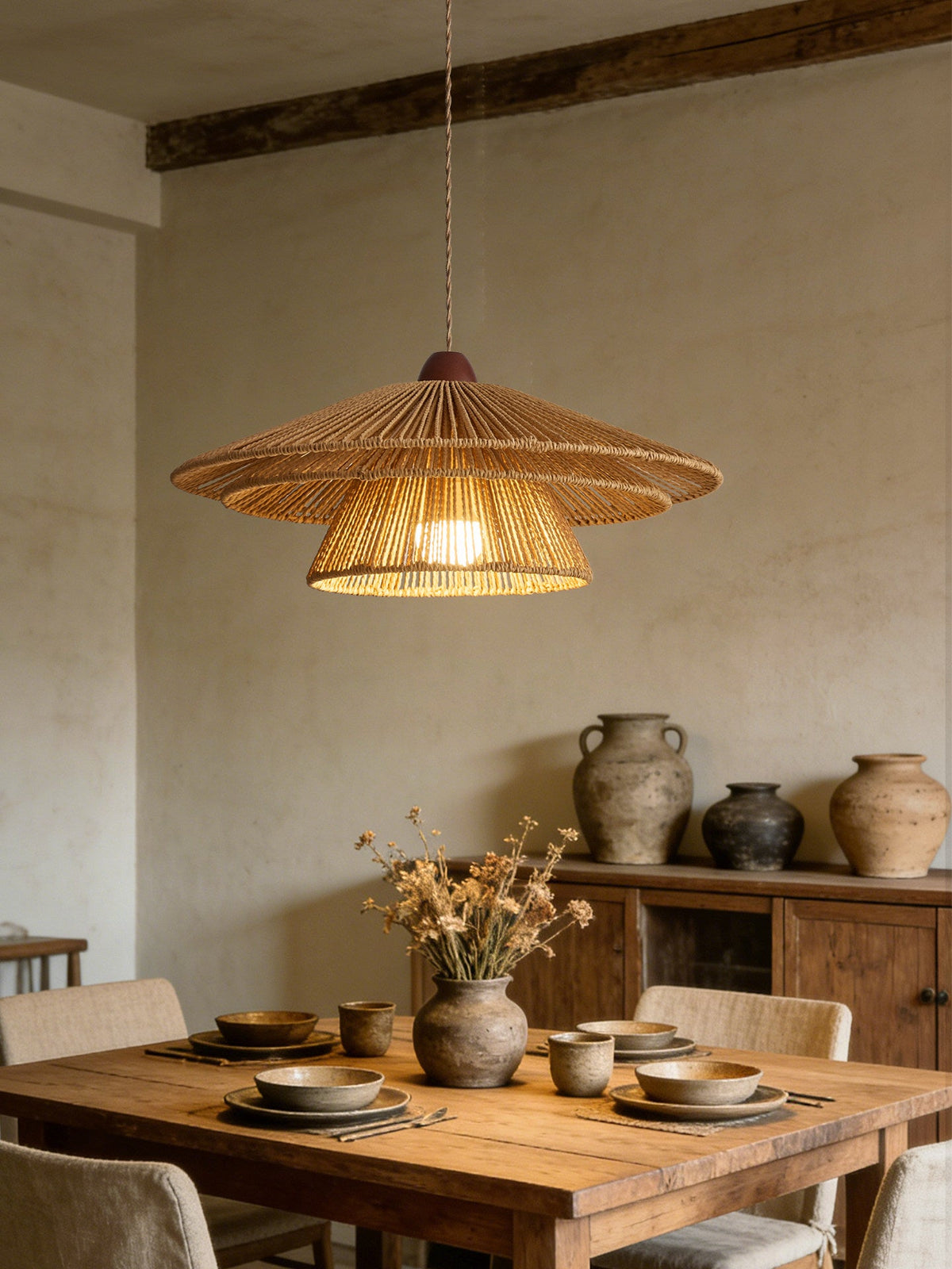 Brackenford Paper Twine Pendant Lamp
