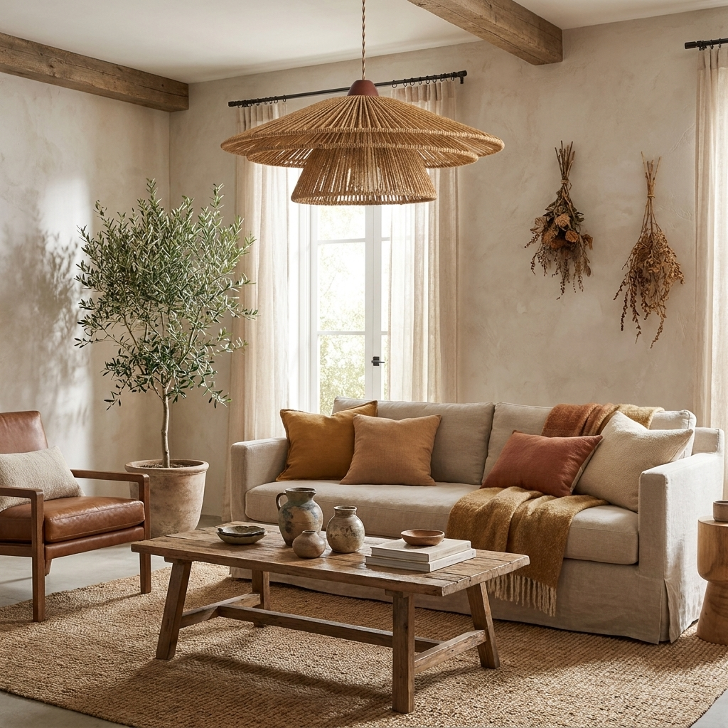 Brackenford Paper Twine Pendant Lamp