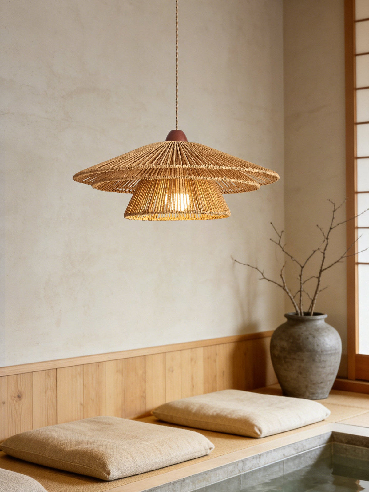 Brackenford Paper Twine Pendant Lamp