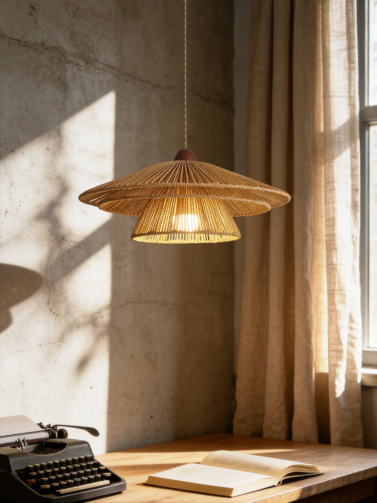 Brackenford Paper Twine Pendant Lamp