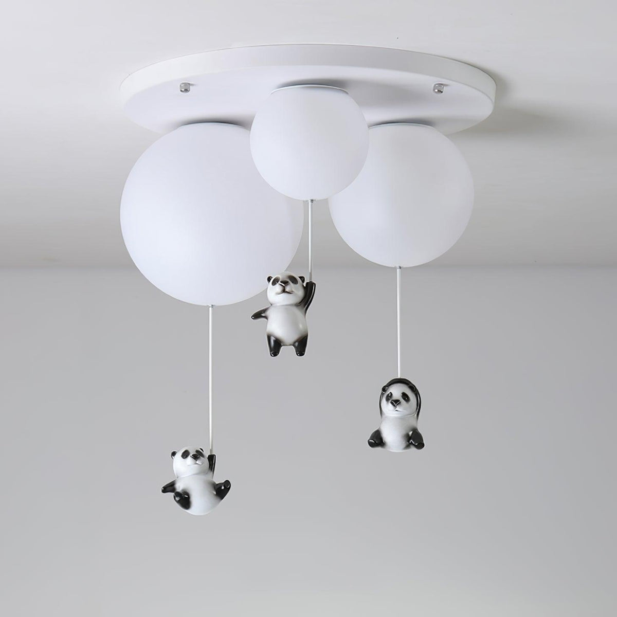 Yrath Elegance Panda Glass Ceiling Lamp