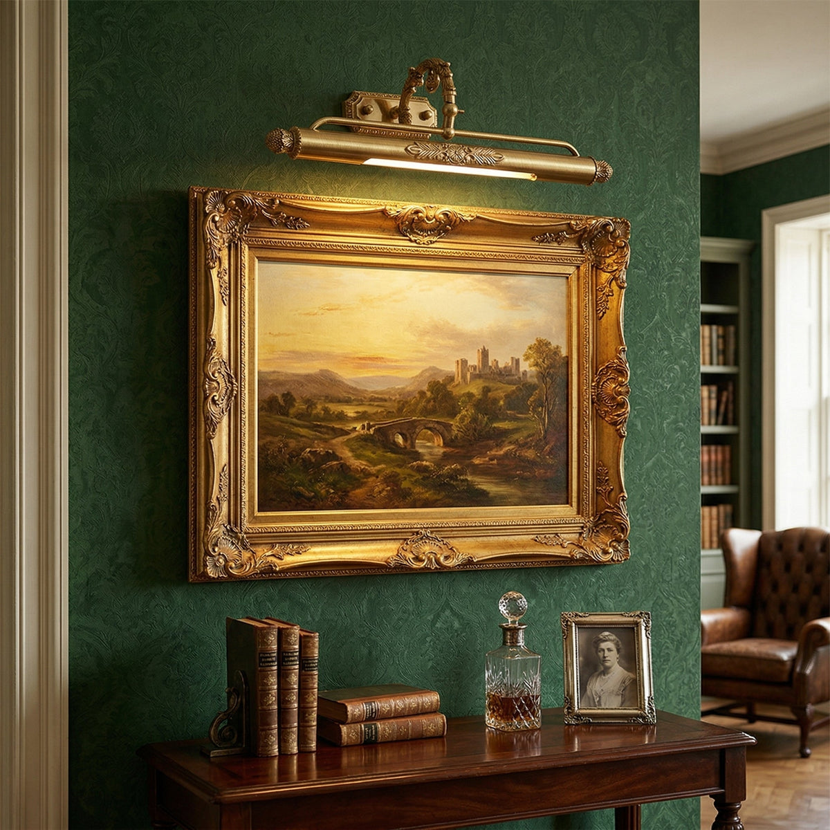 Emhan Brass Indoor Wall Light