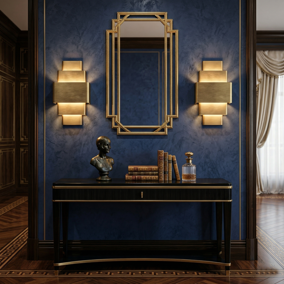 Casaella Brass Wall Lamp