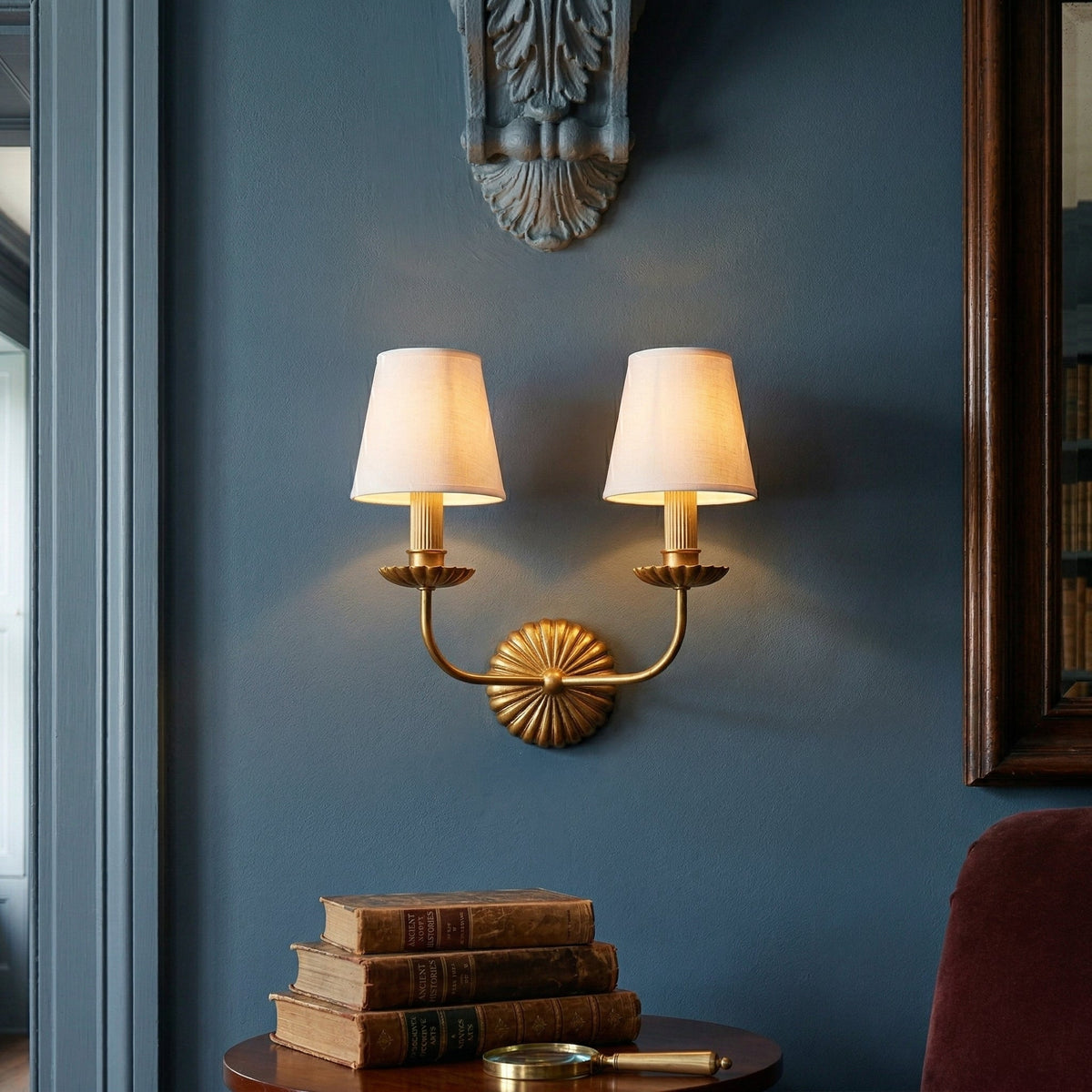Fifia Fabric Indoor Wall Light