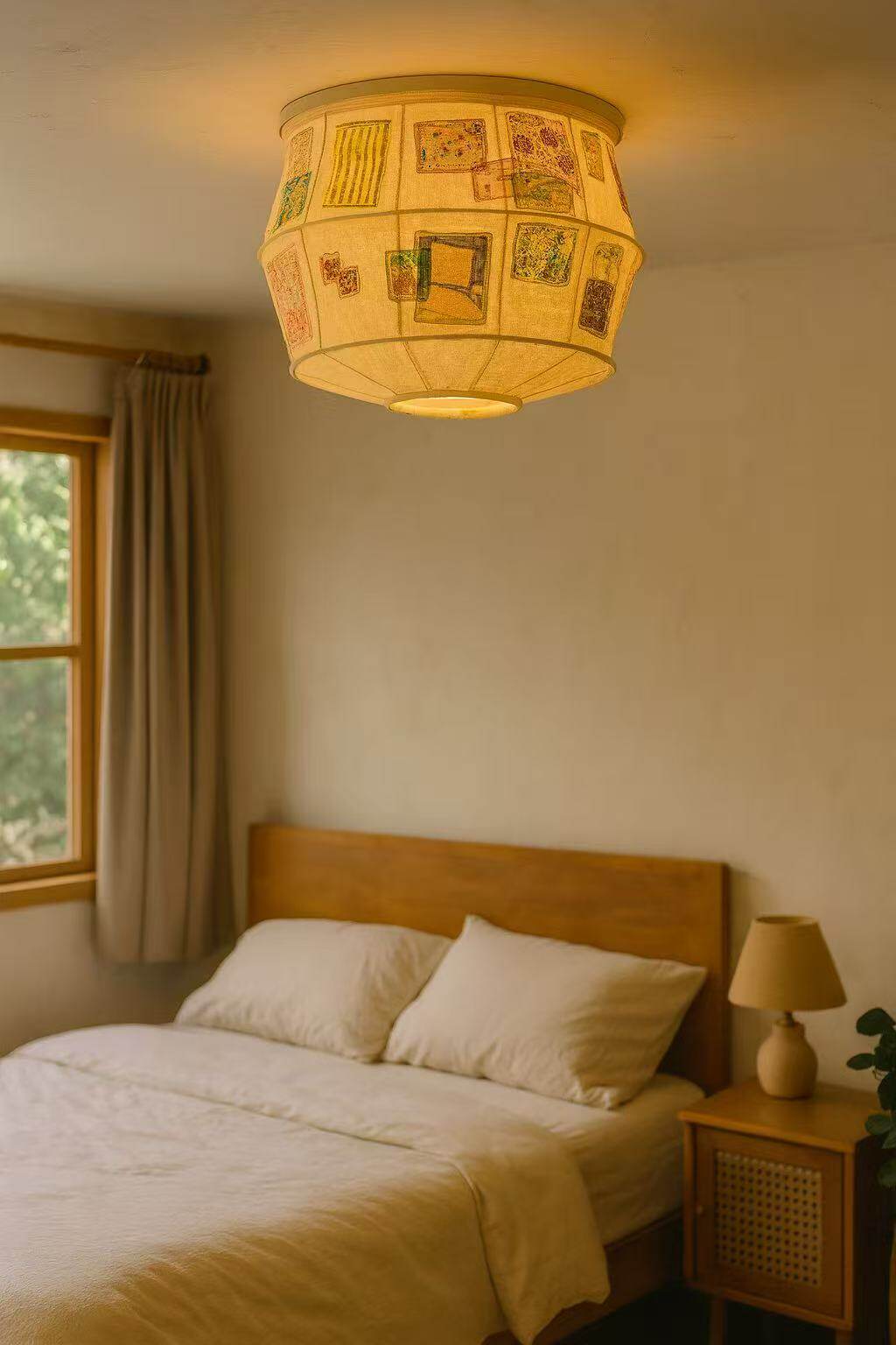 Eulalie Patchwork Quilt Ceiling Light