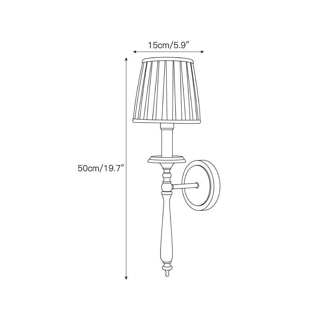 Buima Brass Indoor Wall Light