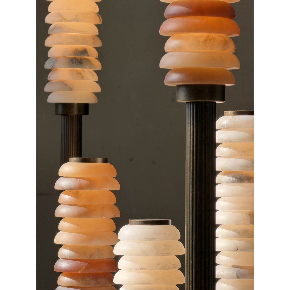 Eiroiella Alabaster Floor Lamp