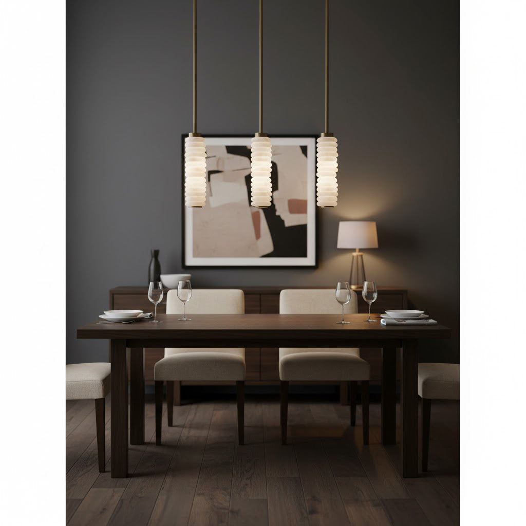 Eirisiella Alabaster Pendant Lamp