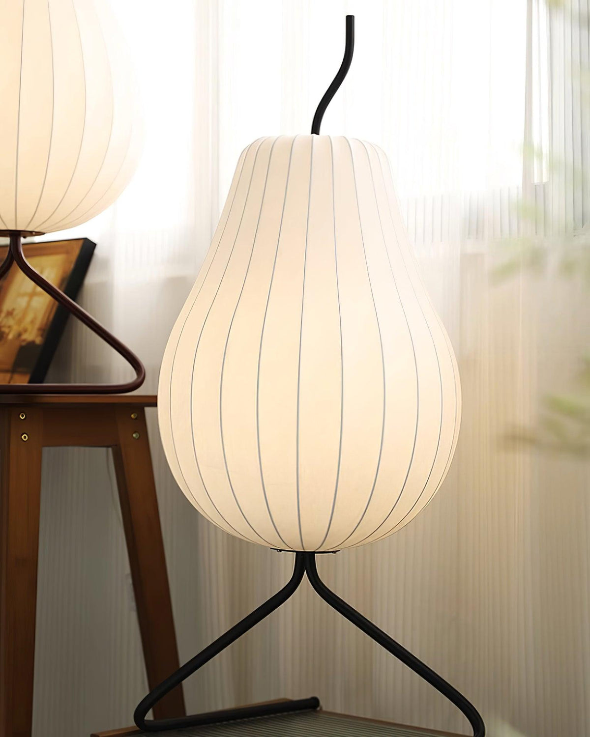 Calerielle Minimalist Pear Floor Lamp