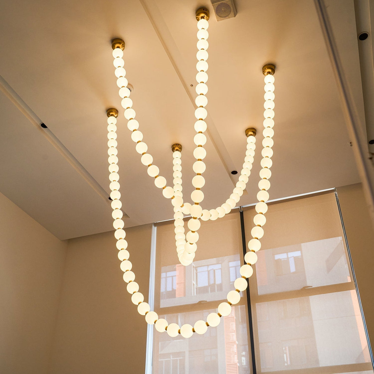 Kanell Brass Sputnik Chandelier