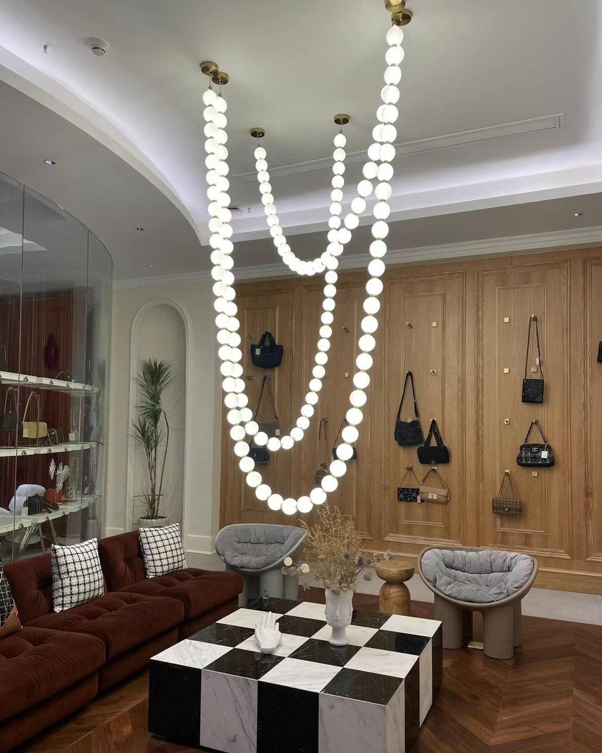 Kanell Brass Sputnik Chandelier