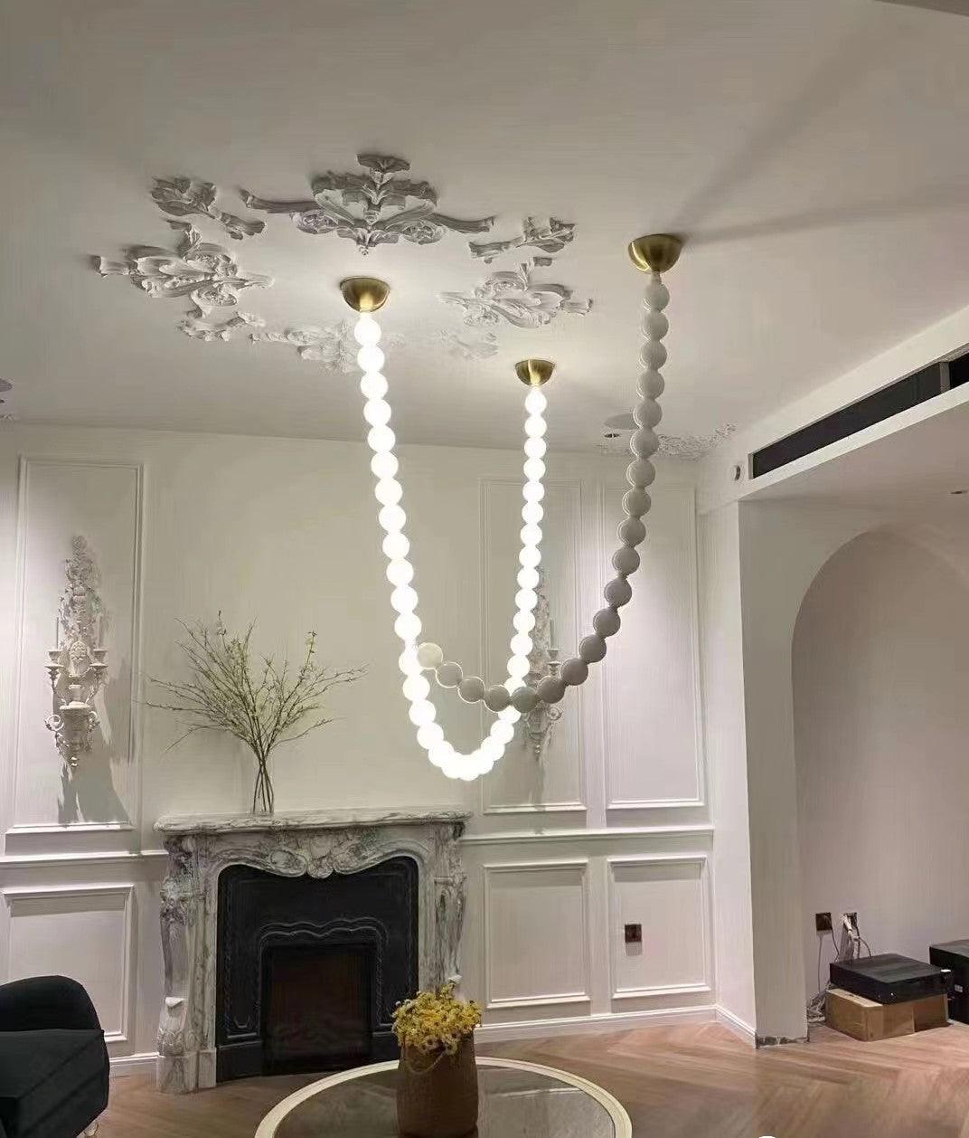 Kanell Brass Sputnik Chandelier