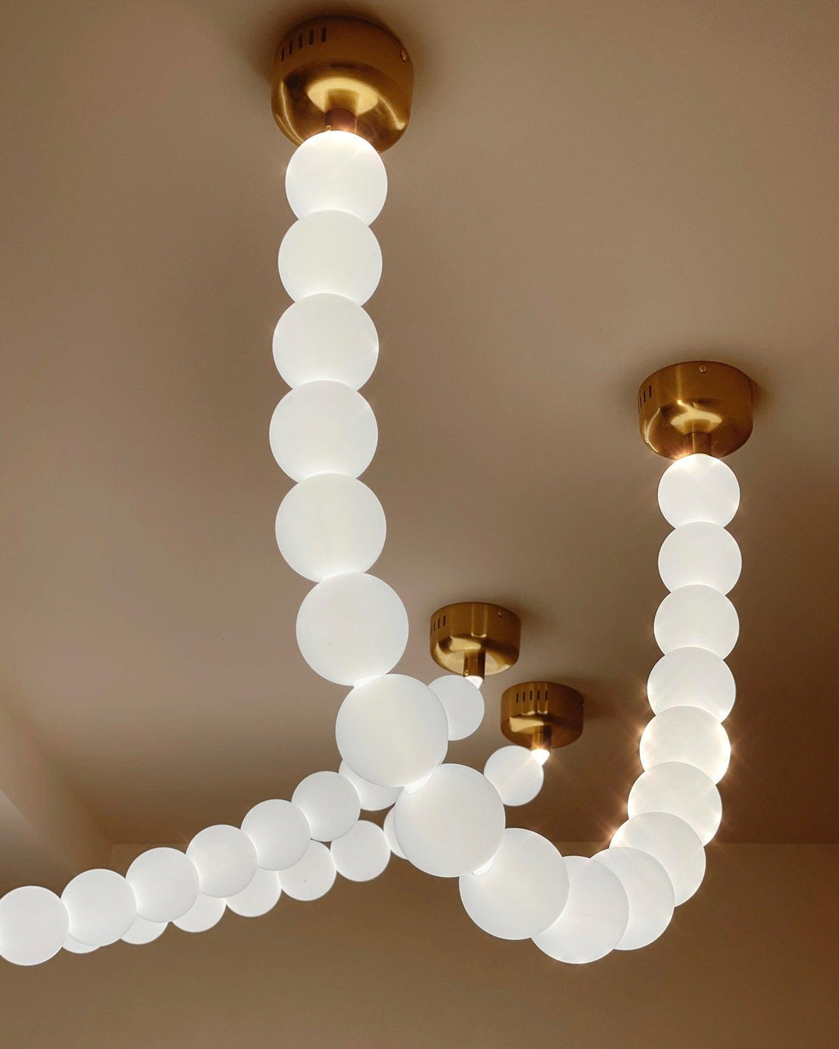 Kanell Brass Sputnik Chandelier