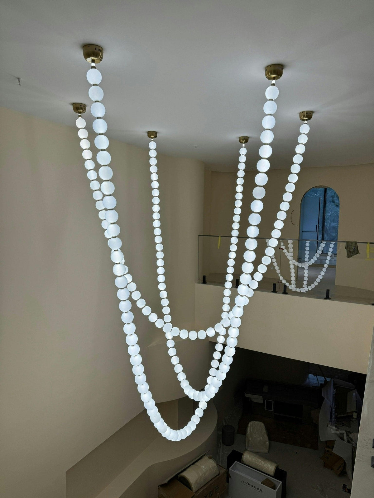 Kanell Brass Sputnik Chandelier