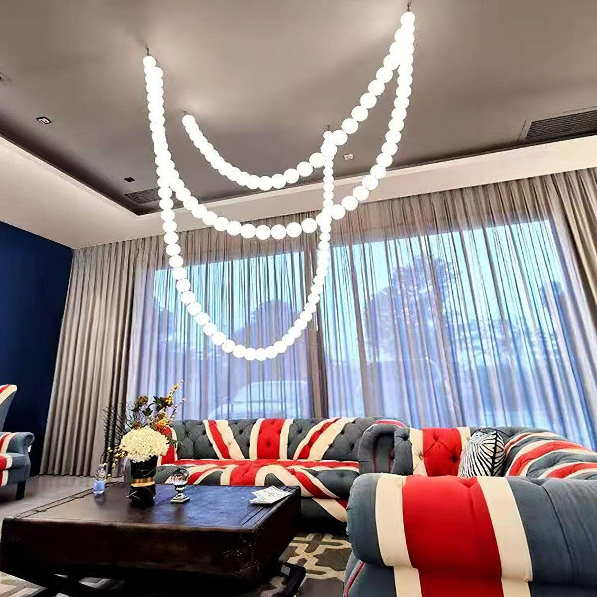 Kanell Brass Sputnik Chandelier