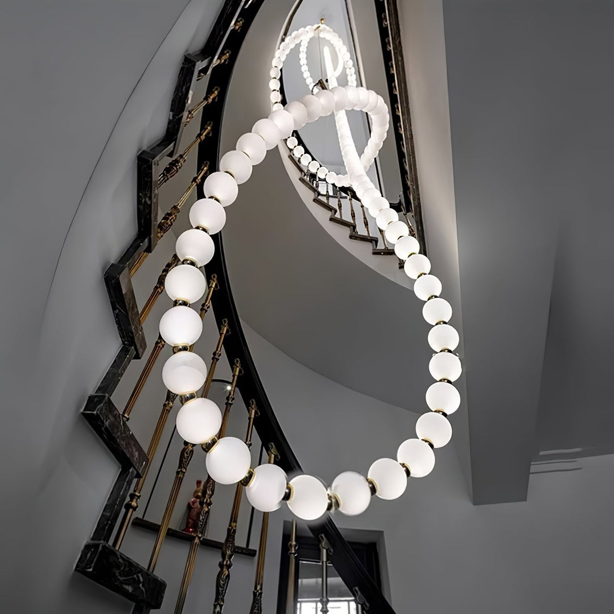 Kanell Brass Sputnik Chandelier