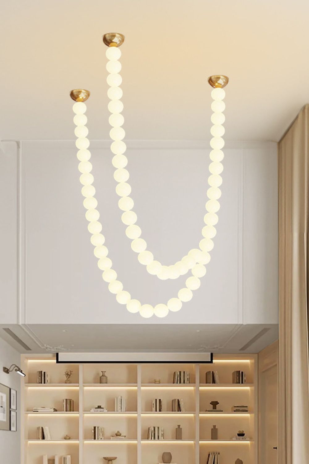 Emelir Pearl Necklace Balls Glass Chandelier