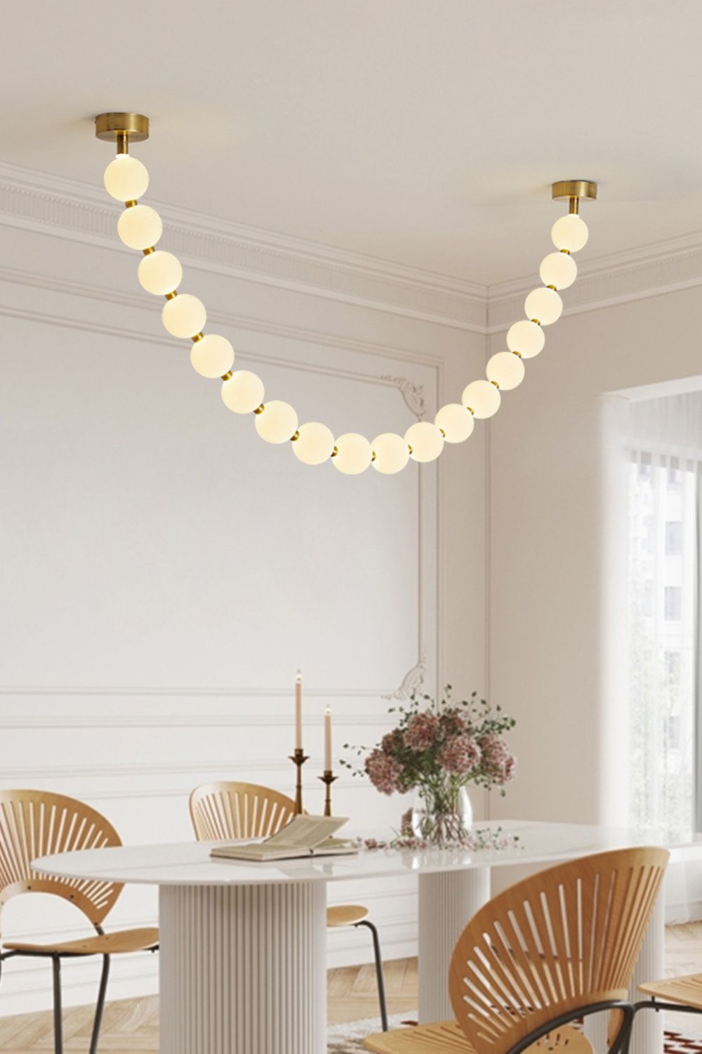 Kanell Brass Sputnik Chandelier