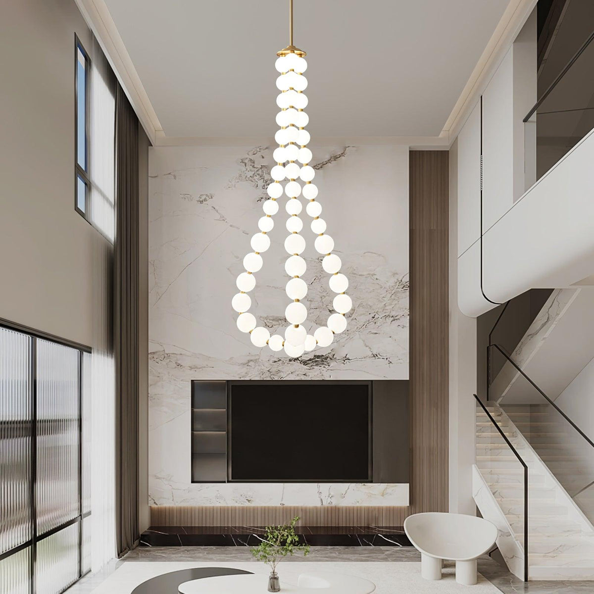 Gem Modern Acrylic Chandelier