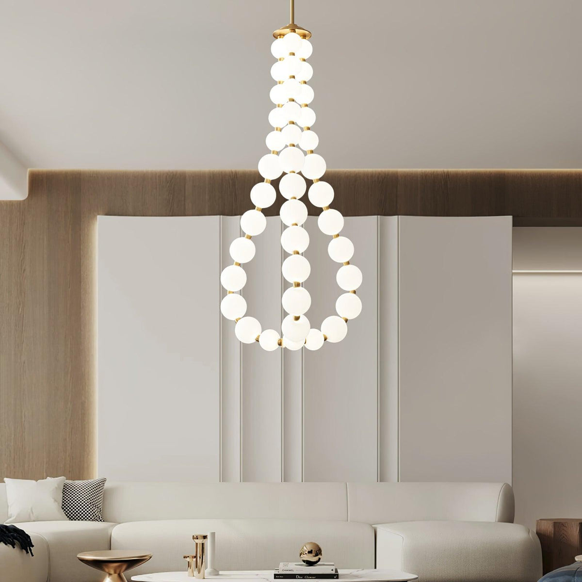 Gem Modern Acrylic Chandelier