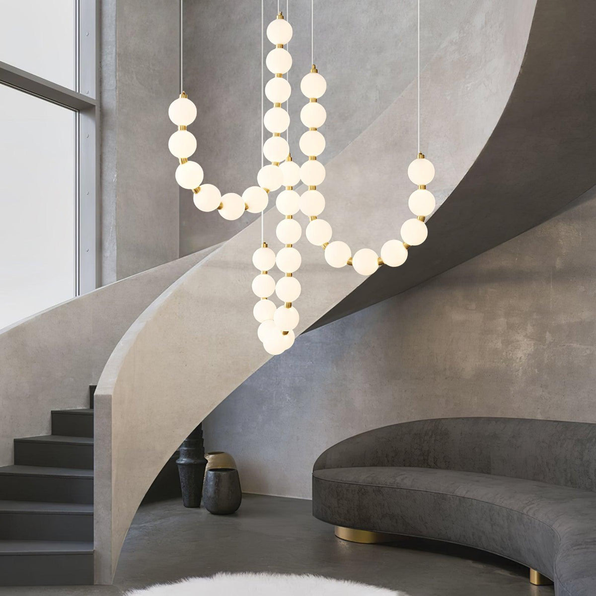 Gem Modern Acrylic Chandelier