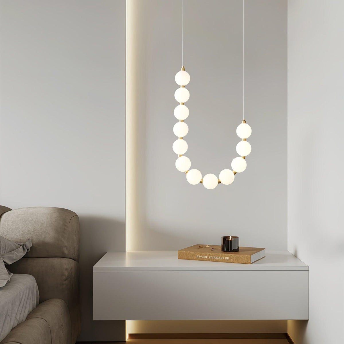 Gem Modern Acrylic Chandelier