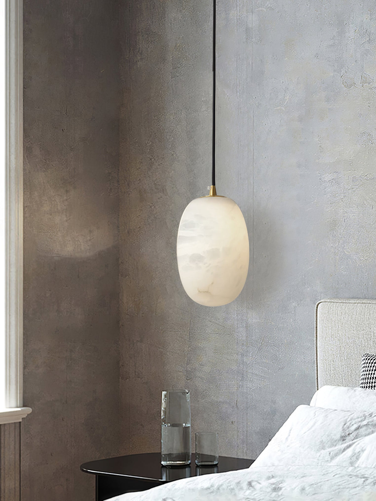 Luxor Alabaster Pendant Light