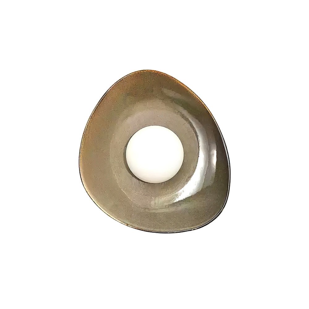 Ertalila Elegance Pebble Disc Ceramics Wall Light