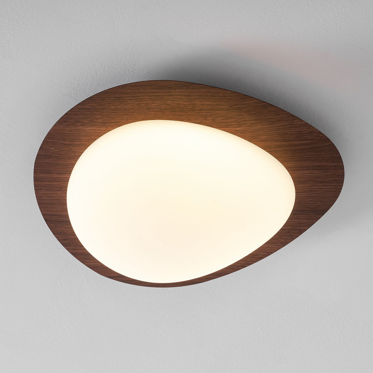 Jonoa Pebble Metal Flush Mount Ceiling Light