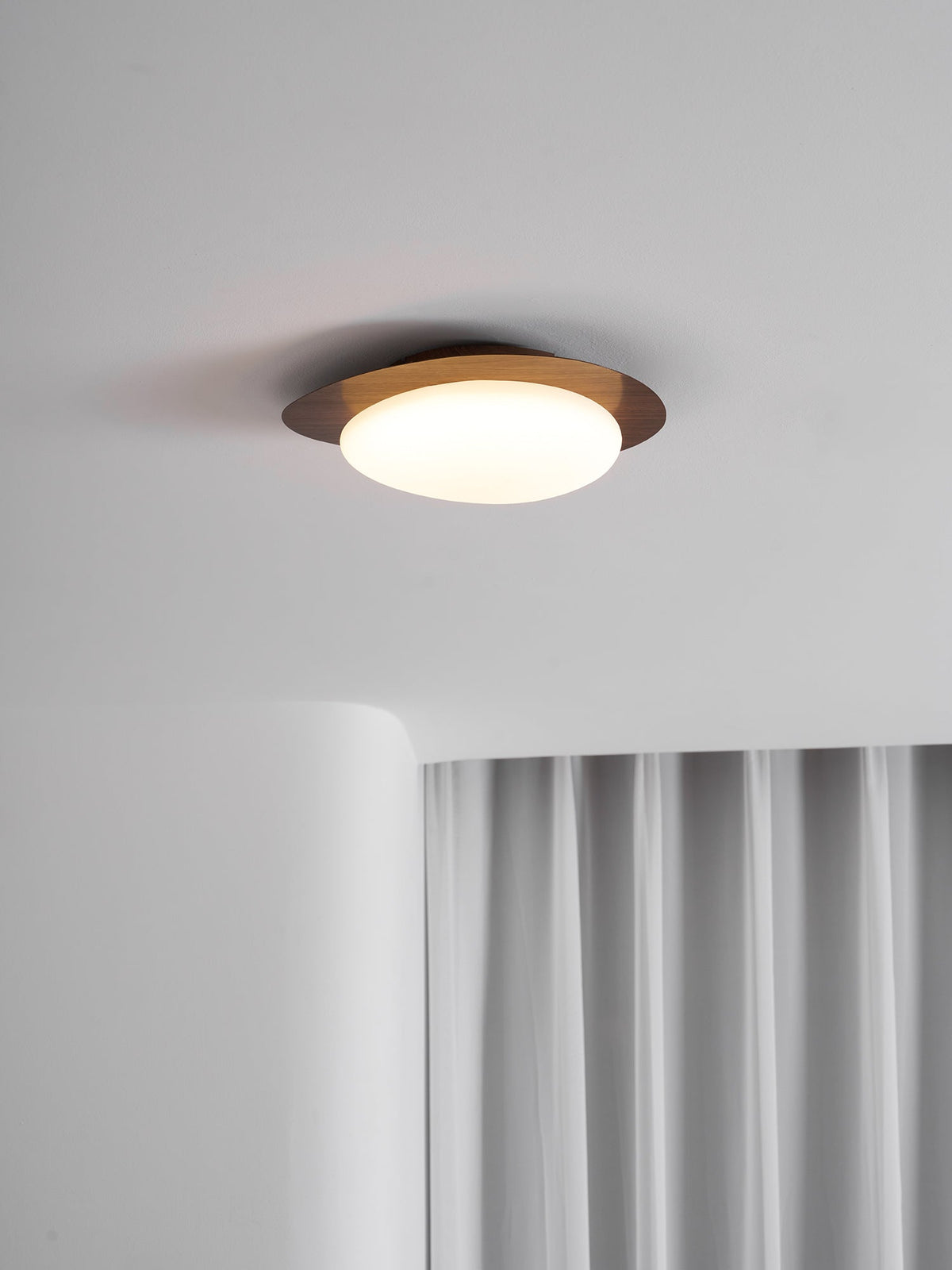 Jonoa Pebble Metal Flush Mount Ceiling Light