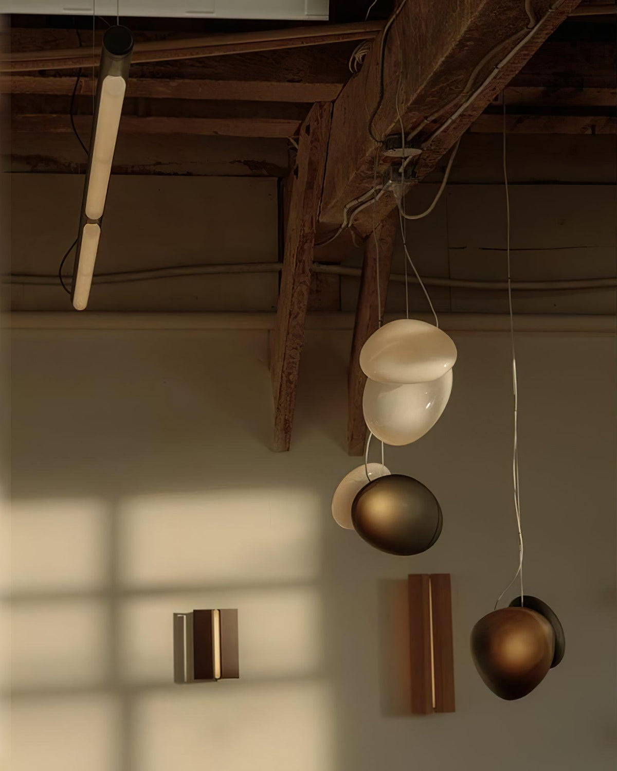 Mervan Frosted Glass Pendant Light