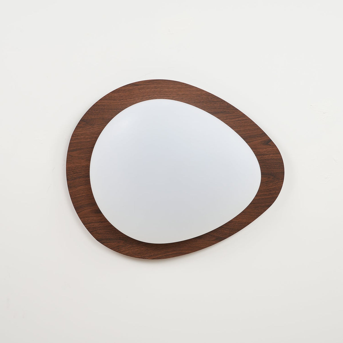 Sylenia Ceiling Light Pebble Walnut Acrylic LED