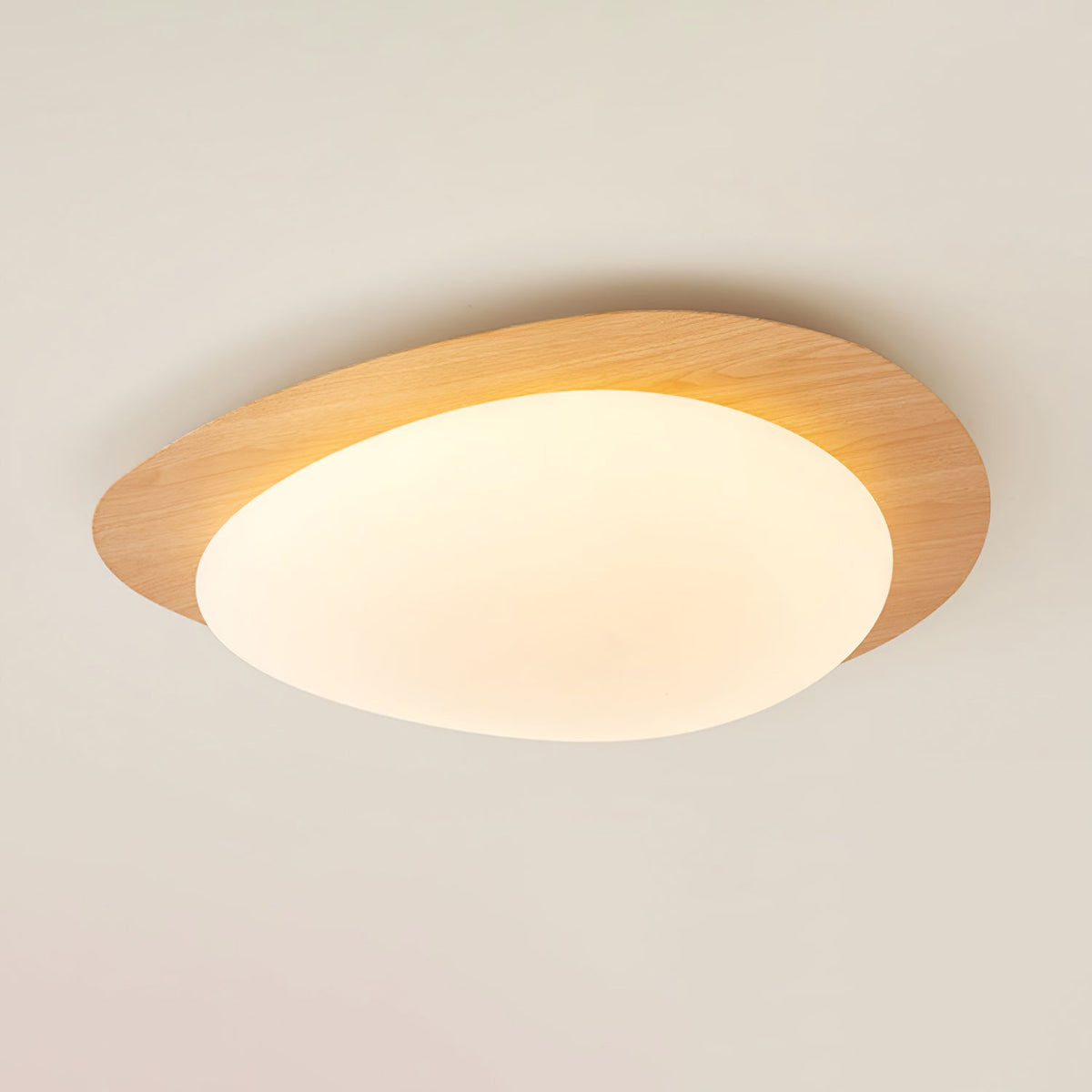 Jonoa Pebble Metal Flush Mount Ceiling Light