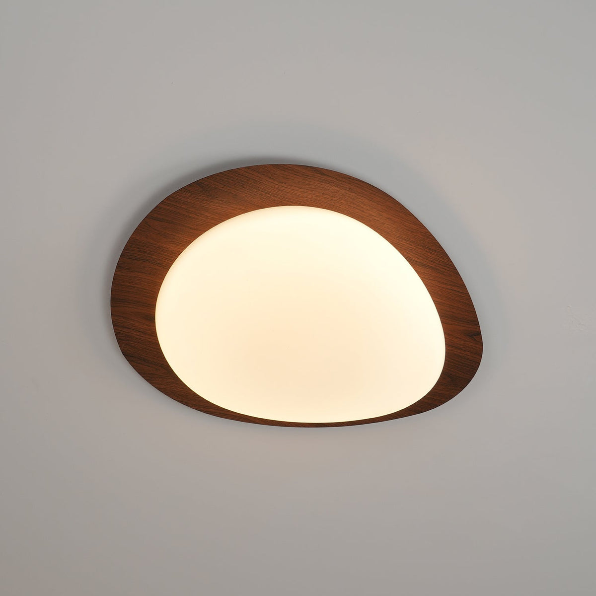 Jonoa Pebble Metal Flush Mount Ceiling Light