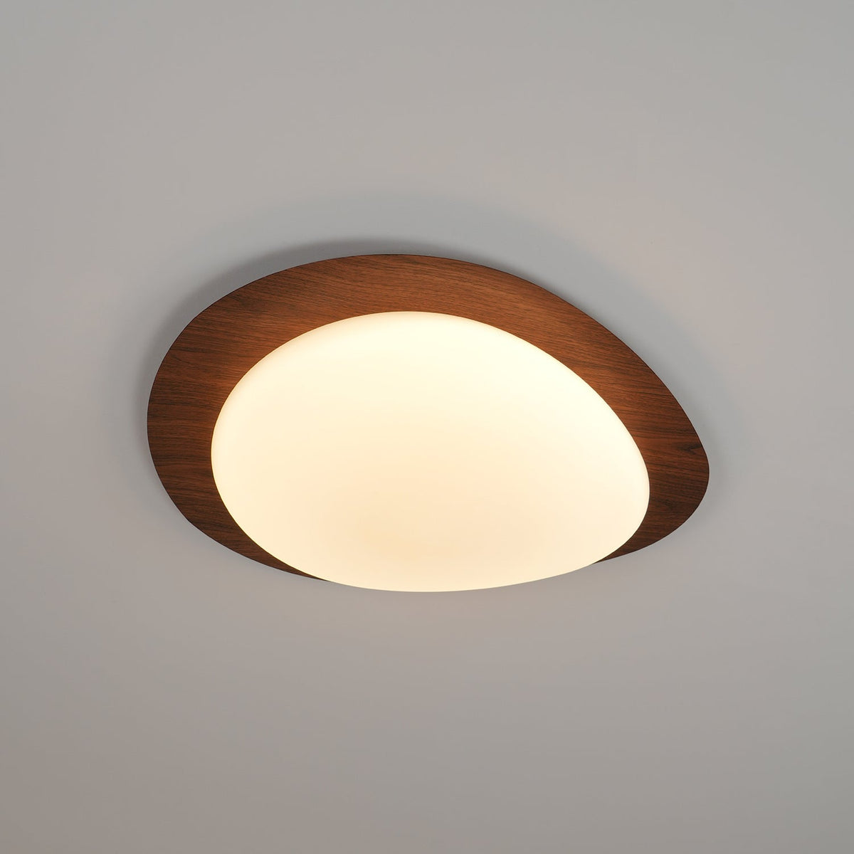 Jonoa Pebble Metal Flush Mount Ceiling Light