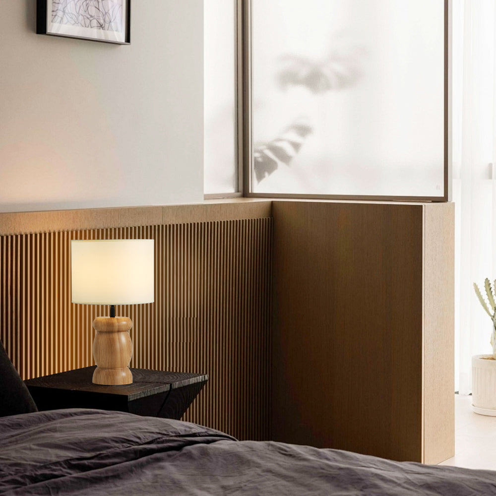 Beadon Wood Table Lamp