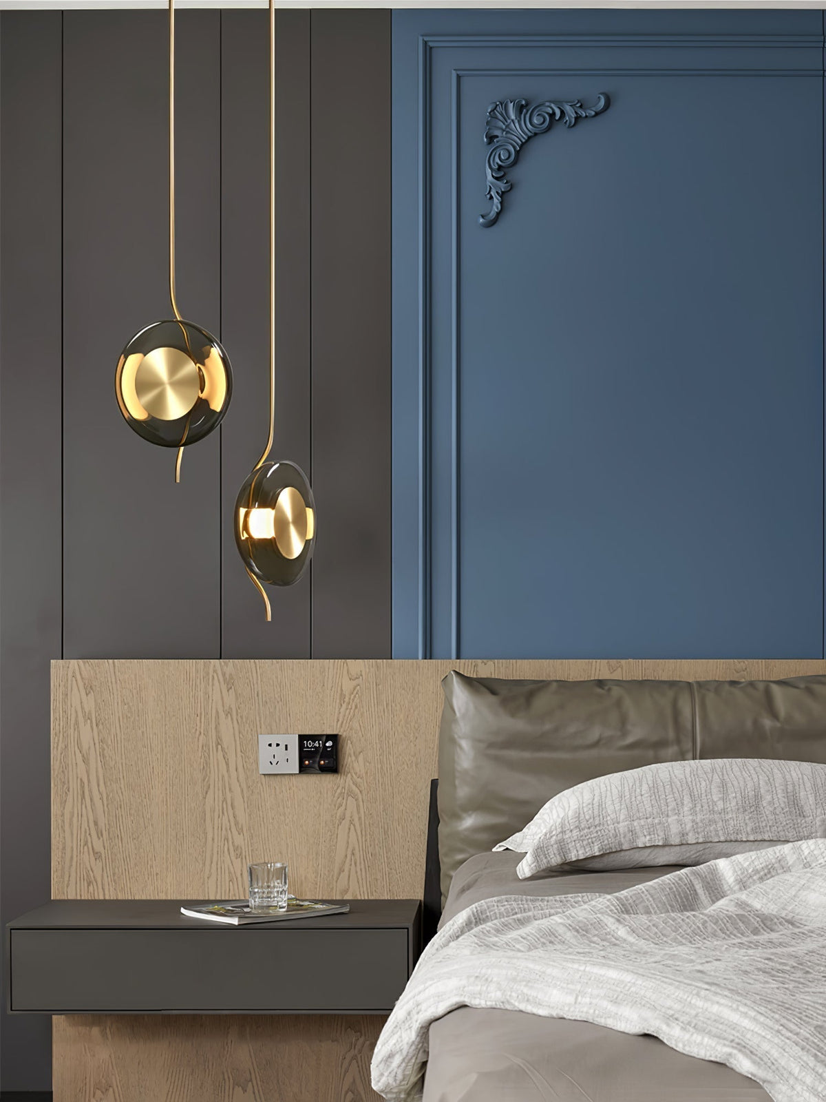 Umirus Modern Minimalist Glass Pendant Lamp