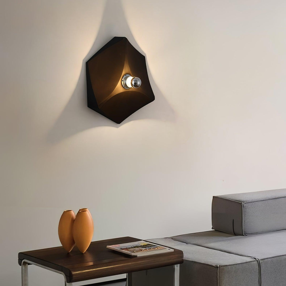 Linuira Wall Light Fabric Geometric