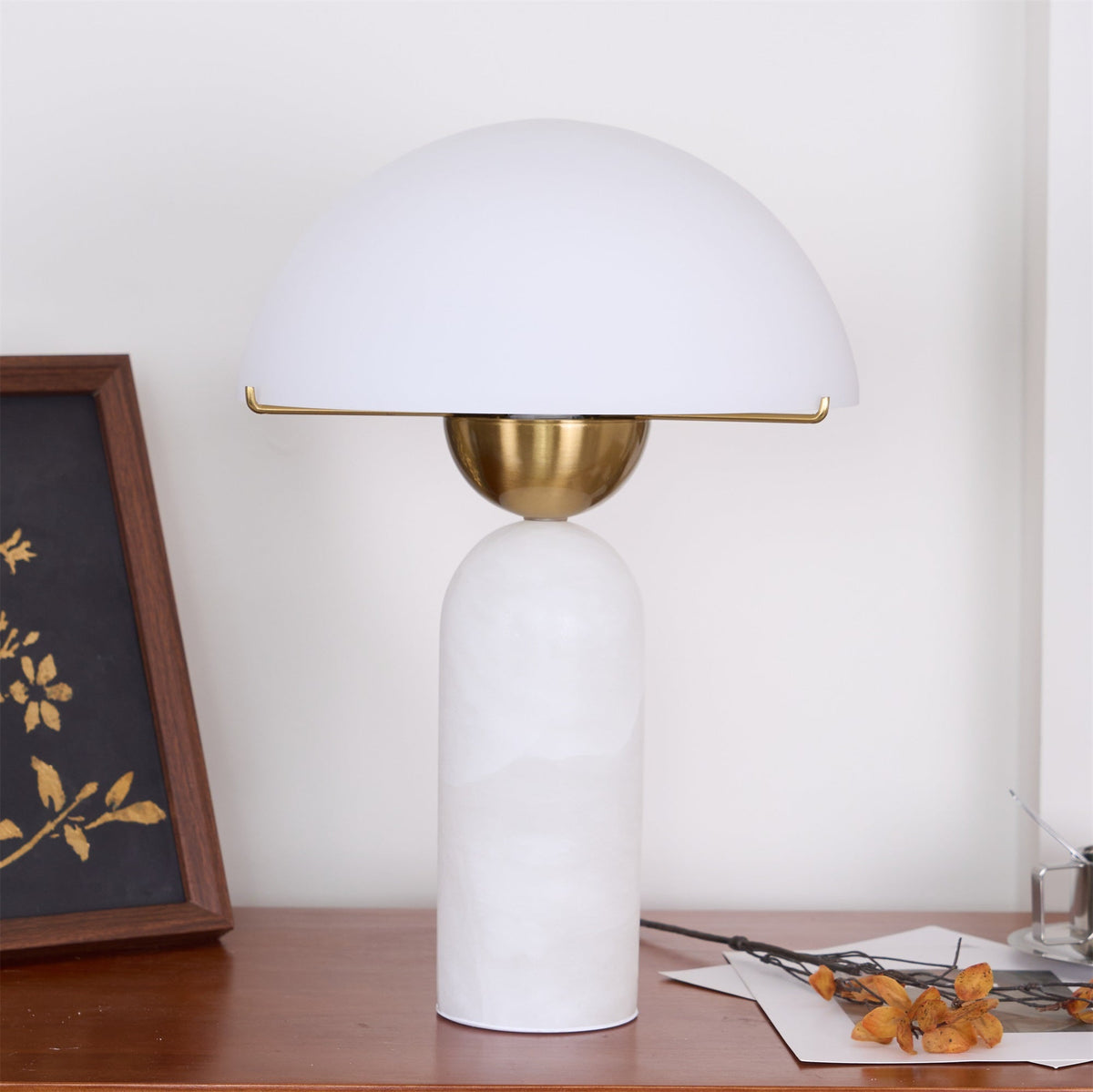 Veviniel Alabaster Table Lamp