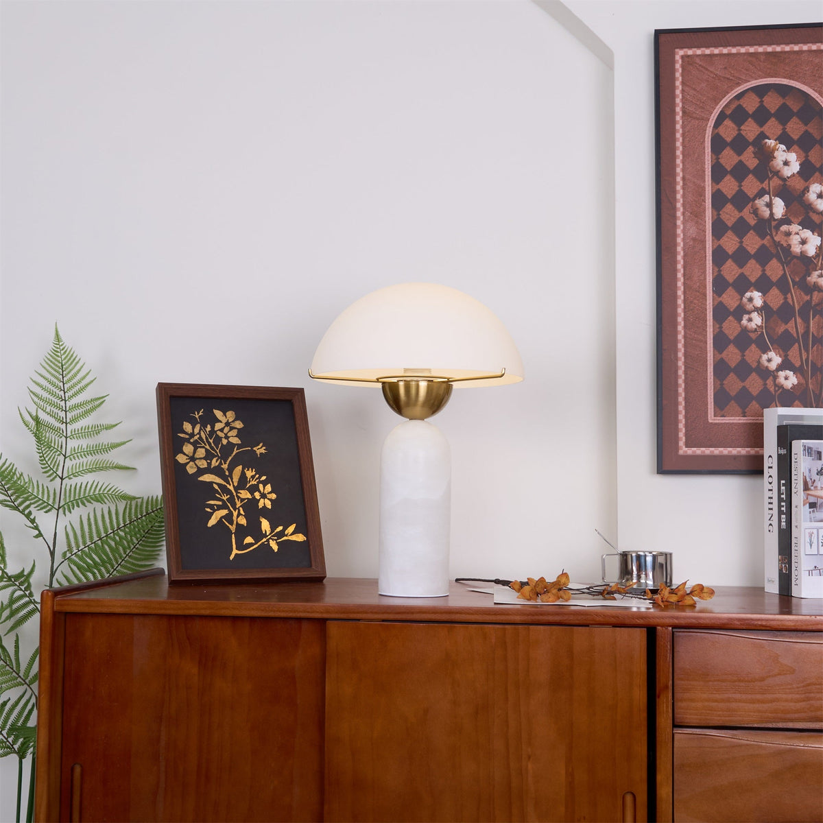 Veviniel Alabaster Table Lamp