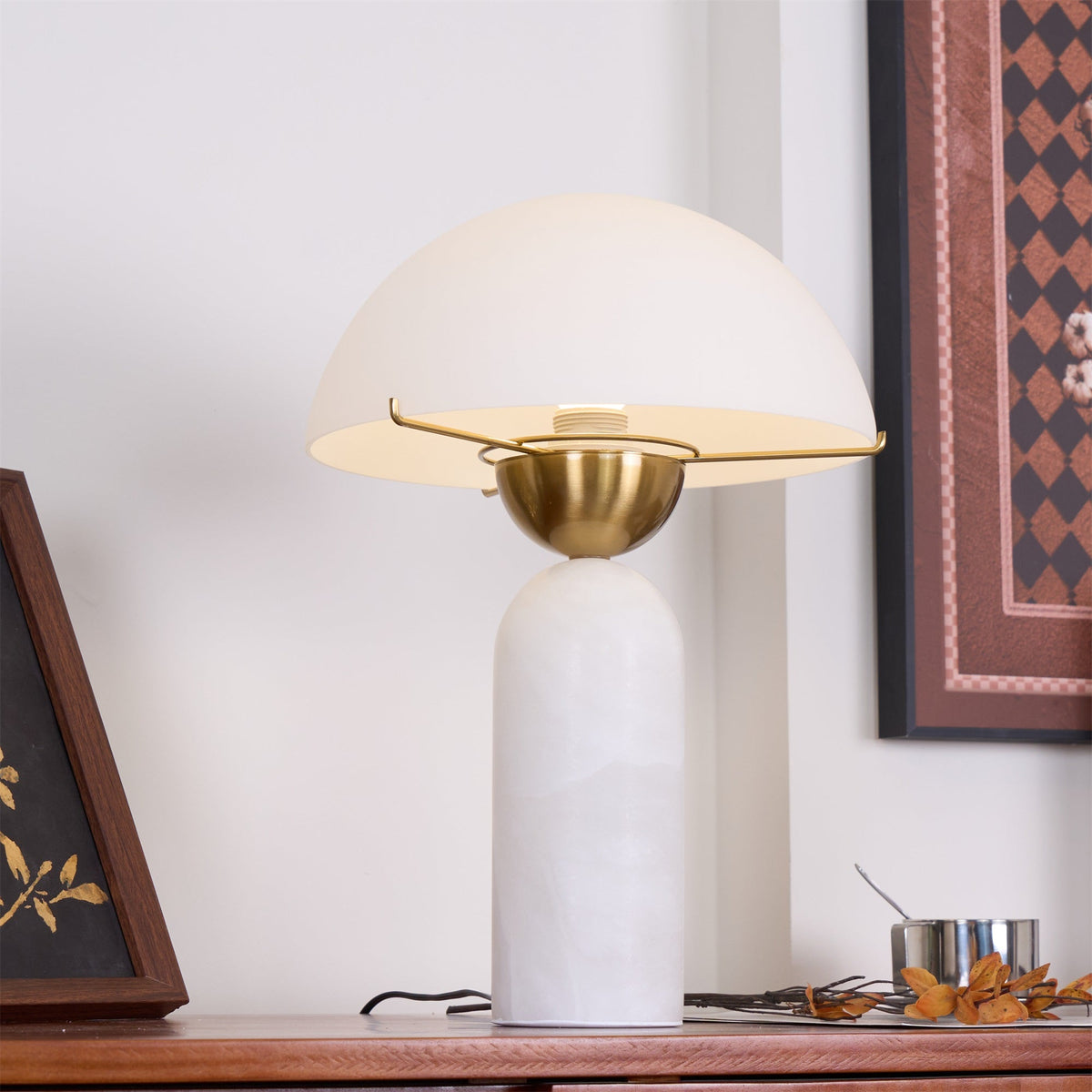Veviniel Alabaster Table Lamp