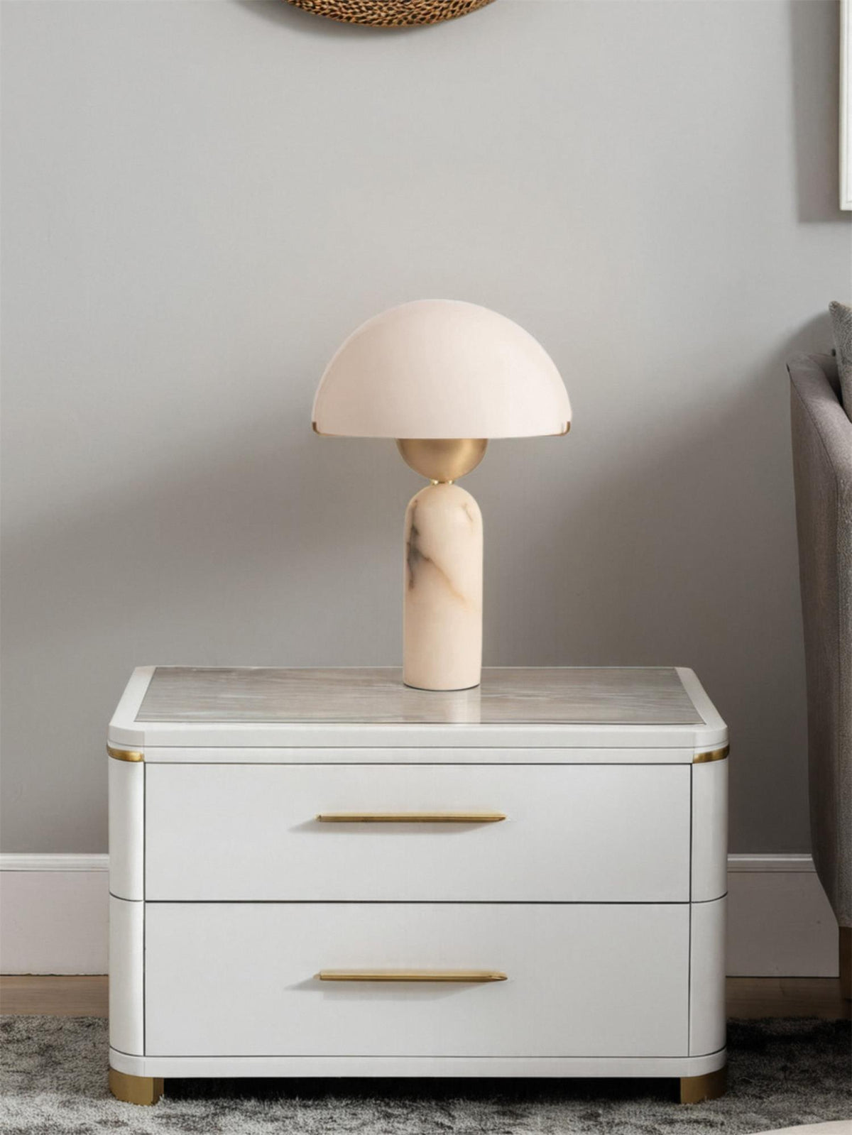 Veviniel Alabaster Table Lamp