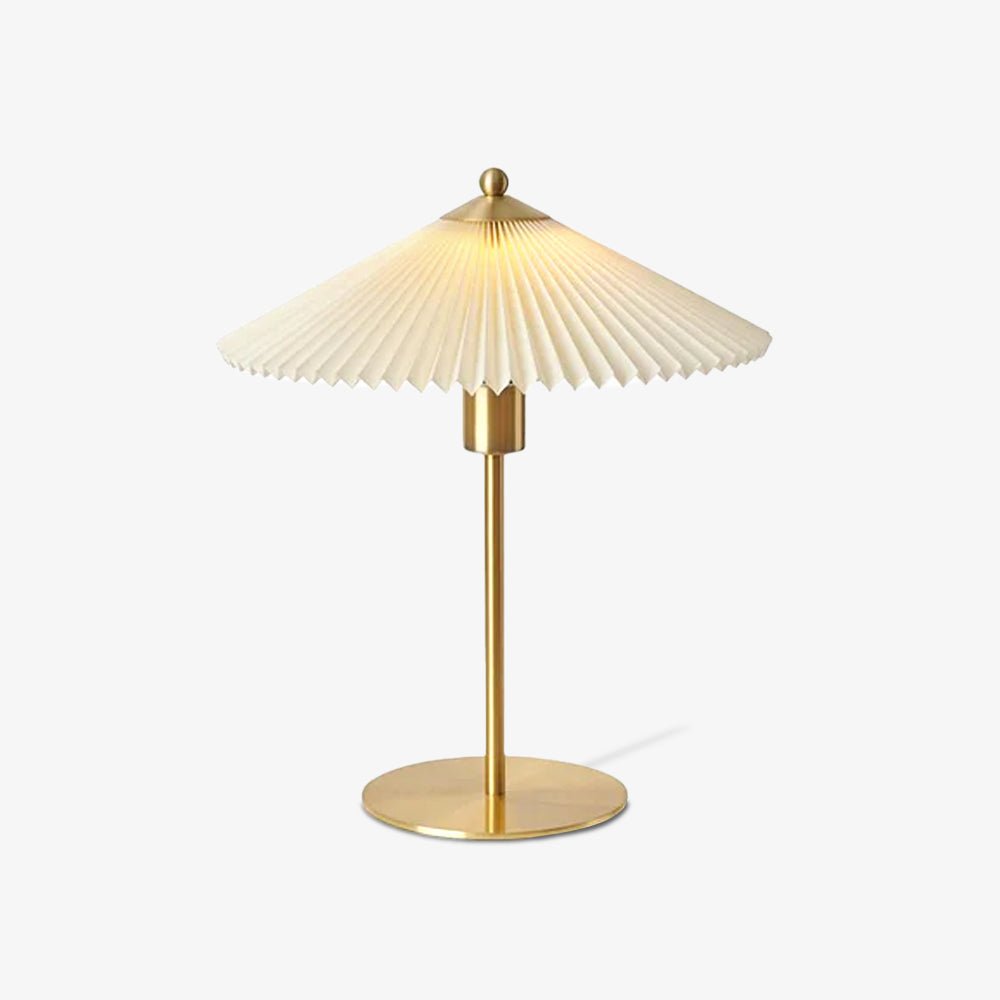 Camirir Pleated Umbrella Table Lamp
