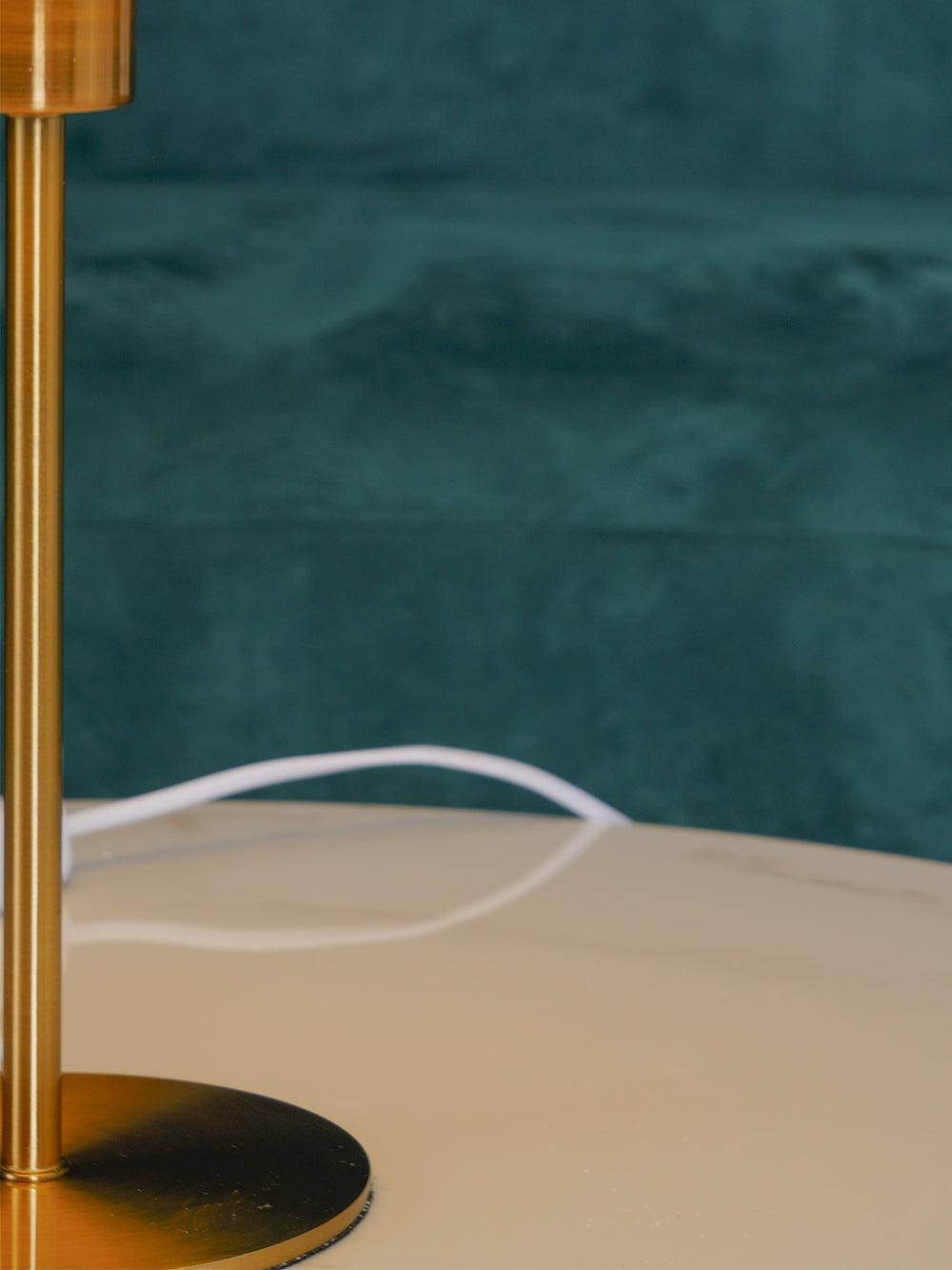 Camirir Pleated Umbrella Table Lamp