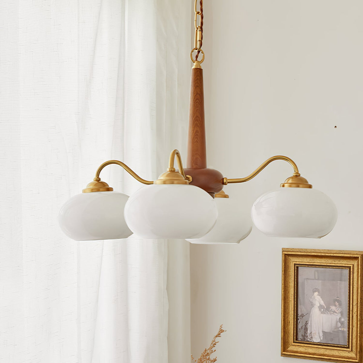Waian Persimmon Chandelier