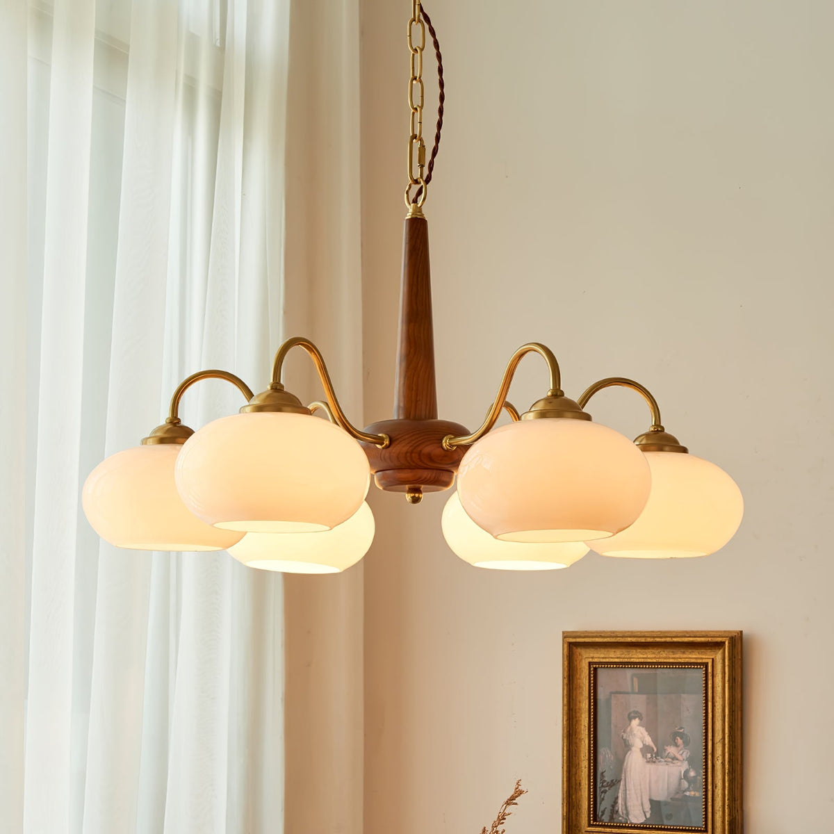 Waian Persimmon Chandelier