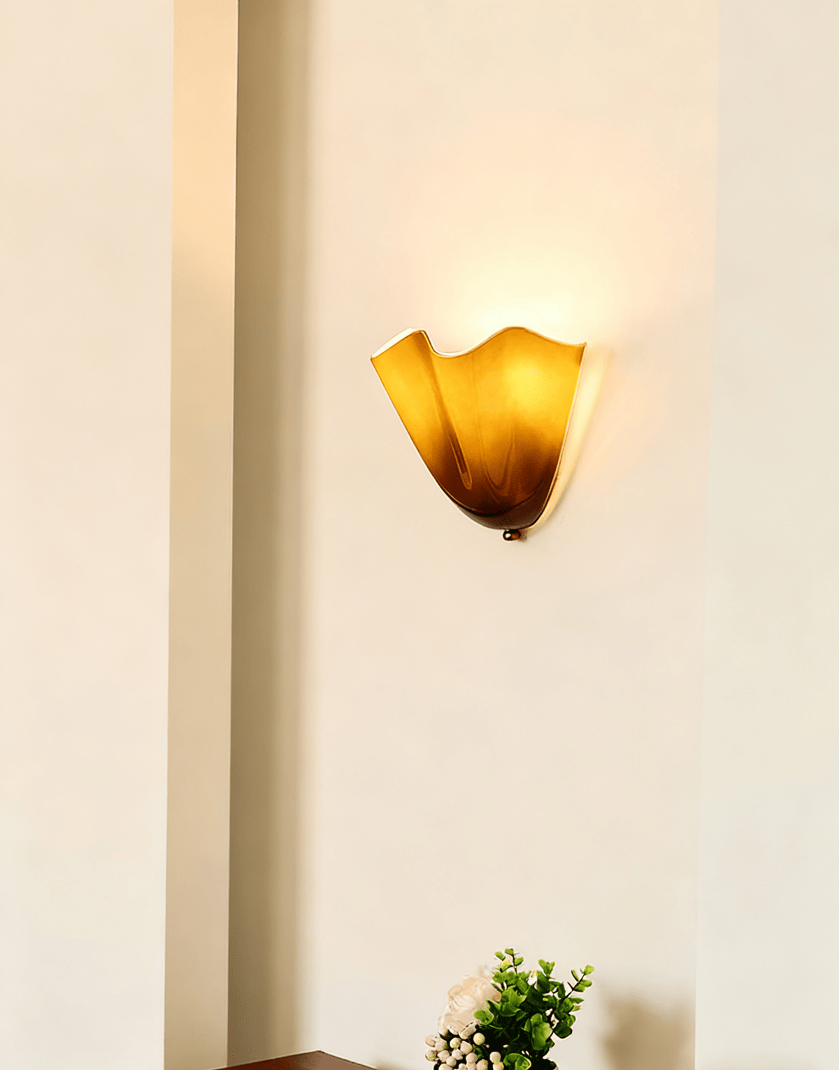 Zakia Glass Indoor Wall Light