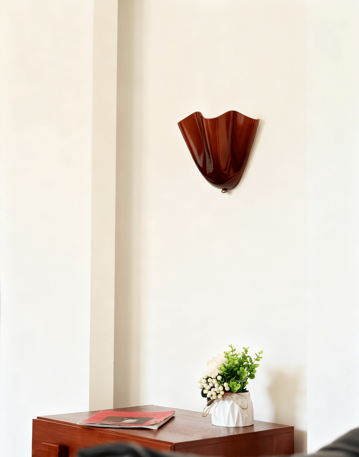 Zakia Glass Indoor Wall Light