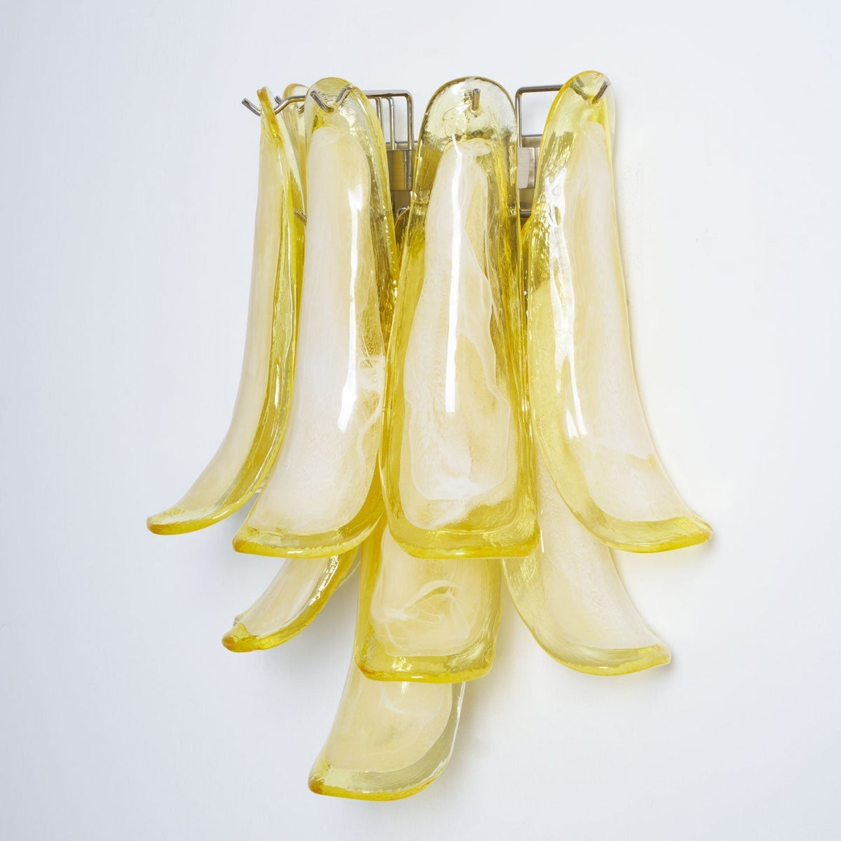 Eiraira Wall Light Petal Shaped Glass Vintage Artistic