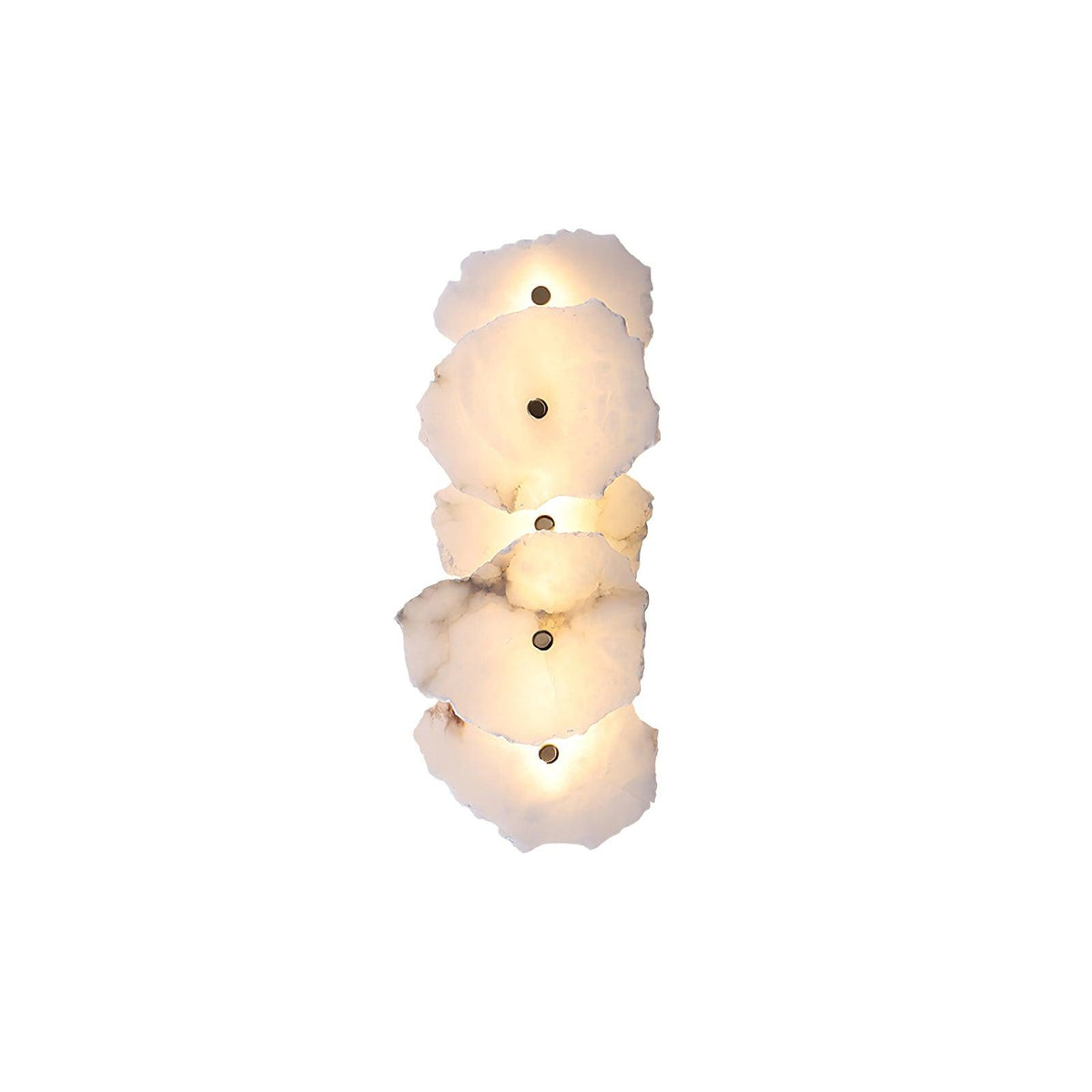 Victor Alabaster Flower Wall Lamp